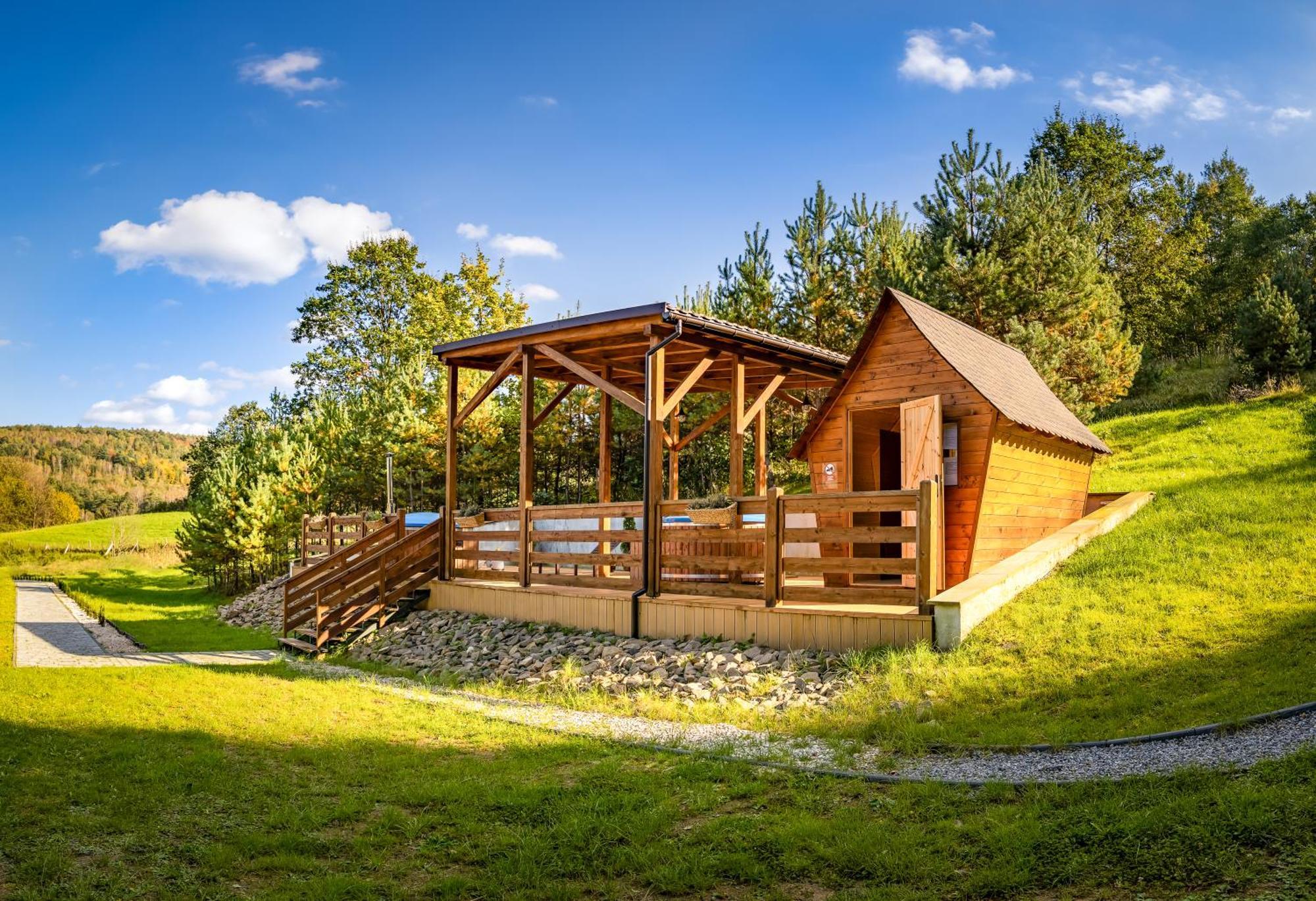 ホテル Glamping Pod Gwiazdami Pietrusza Wola エクステリア 写真