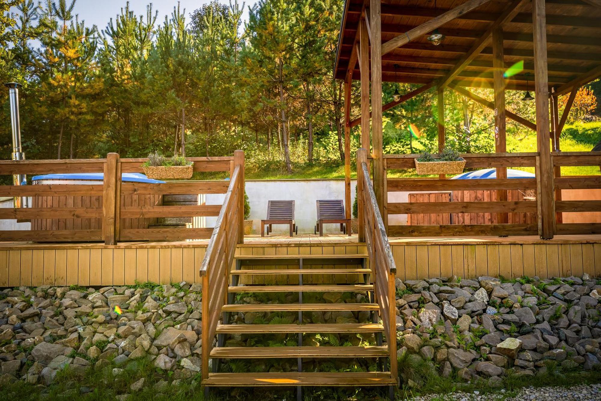 ホテル Glamping Pod Gwiazdami Pietrusza Wola エクステリア 写真